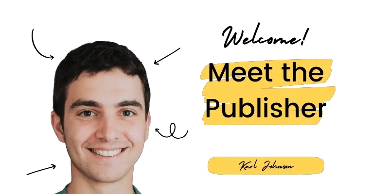 Meet the Publisher image with Karl Johnson picture