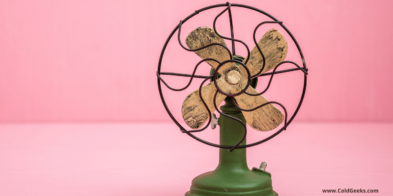 An old fan—Are fans bad for fruits