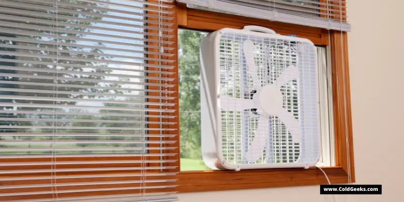 Box fan in the window—Is It Safe To Sleep With a Fan In The Window