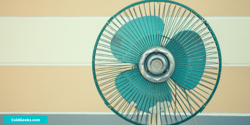 A blue fan—Is a fan an appliance