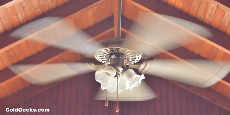 Spinning ceiling fan—Which Way To Turn a Ceiling Fan in Winter vs Summer