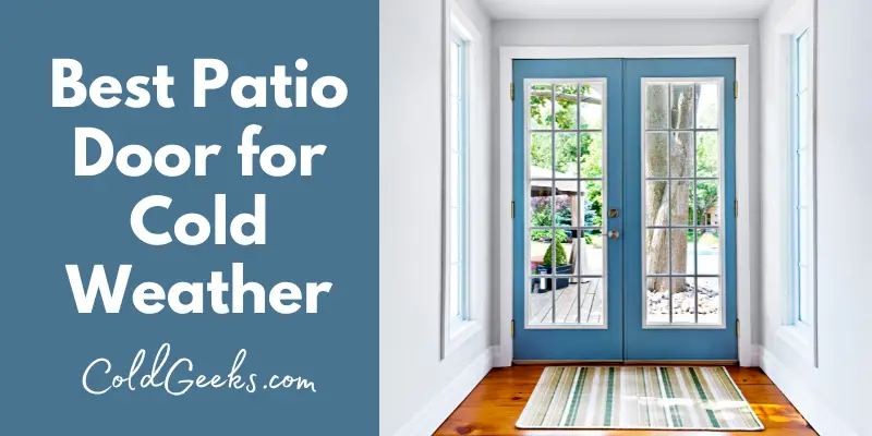 Photo of patio door - Best patio door for cold weather