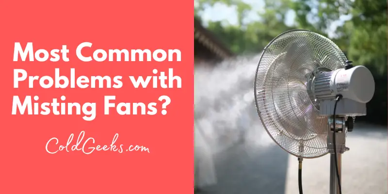 Digital image of a Misting Fan - Most Common Problems With Misting Fans